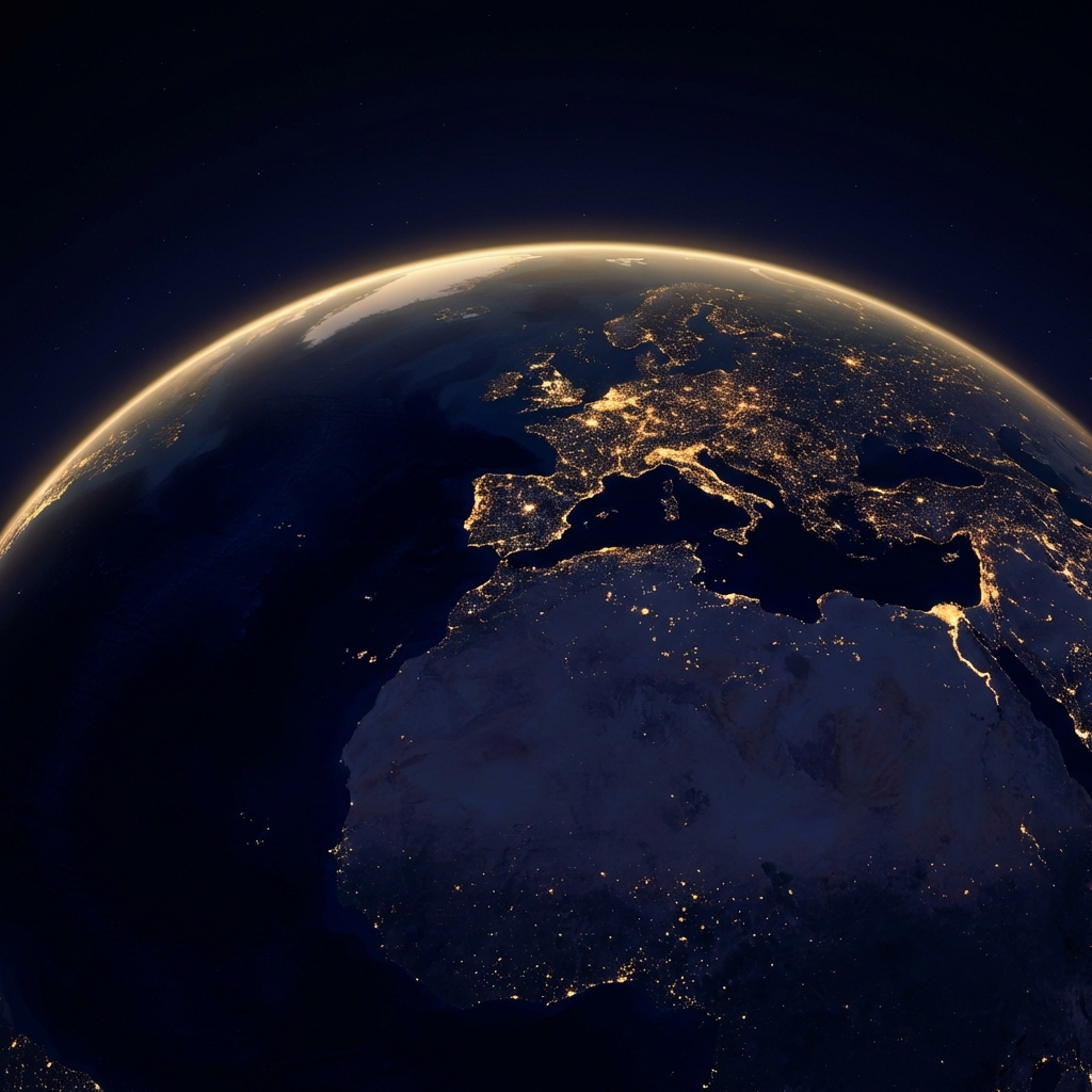 Earth Globe Background